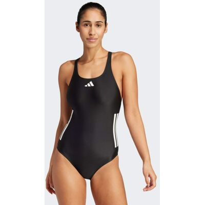 Adidas Costume da bagno 3-Stripes C-Back 44 Black / White / White Adidas Costume da bagno 3-Stripes C-Back 44 Black / White / White