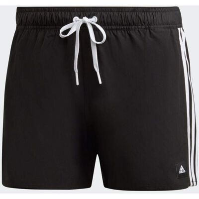 Adidas Costumi da bagno molto corti 3-Stripes CLX S Black / White Adidas Costumi da bagno molto corti 3-Stripes CLX S Black / White