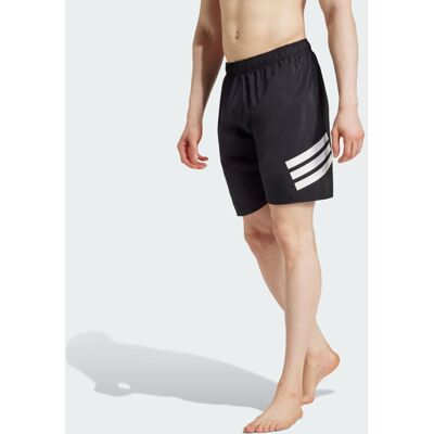 Adidas Short da nuoto 3-Stripes 8-Inch 2XL Black / White Adidas Short da nuoto 3-Stripes 8-Inch 2XL Black / White