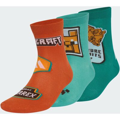 Adidas CALZE MINECRAFT JUNIOR 40-42 St Fade Ocean / Equipment Green / Fox Orange Adidas CALZE MINECRAFT JUNIOR 40-42 St Fade Ocean / Equipment Green / Fox Orange