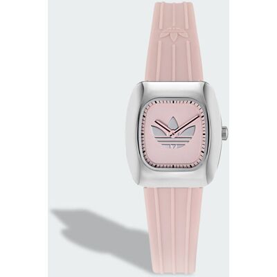 Adidas Orologio Retro Wave One Xsmall S 1 Taglia Silver Metallic / Sandy Pink Adidas Orologio Retro Wave One Xsmall S 1 Taglia Silver Metallic / Sandy Pink