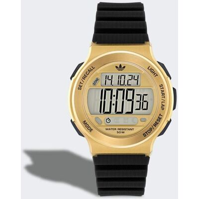 Adidas Orologio EXPRESSION THREE DIGITAL PS 1 Taglia Gold Metallic / Black Adidas Orologio EXPRESSION THREE DIGITAL PS 1 Taglia Gold Metallic / Black