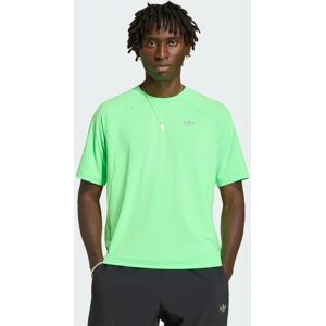 Adidas T-SHIRT TECH TREFOIL ESSENTIALS POLIESTERE 2XL Screaming Green Adidas T-SHIRT TECH TREFOIL ESSENTIALS POLIESTERE 2XL Screaming Green