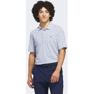 Adidas POLO ULTIMATE365+ SOFT PRINT XL Crystal Sky / Dusky Petrol Adidas POLO ULTIMATE365+ SOFT PRINT XL Crystal Sky / Dusky Petrol