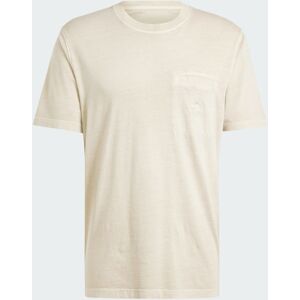 Adidas T-shirt Trefoil Essentials + Dye Pocket XS Putty Grey Adidas T-shirt Trefoil Essentials + Dye Pocket XS Putty Grey