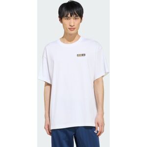 Adidas T-SHIRT OVERSIZE CON GRAFICA MART POSTER L White Adidas T-SHIRT OVERSIZE CON GRAFICA MART POSTER L White