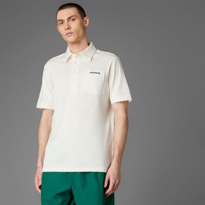 Adidas Polo Originals Archive Pocket XS Chalk White Adidas Polo Originals Archive Pocket XS Chalk White
