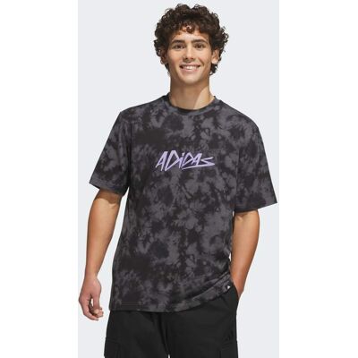 Adidas T-shirt Lux Color con grafica M Grey Five Adidas T-shirt Lux Color con grafica M Grey Five