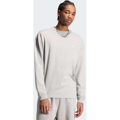 Adidas MAGLIA LONG-SLEEVE ESSENTIALS CON TRIFOGLIO XL Medium Grey Heather Adidas MAGLIA LONG-SLEEVE ESSENTIALS CON TRIFOGLIO XL Medium Grey Heather