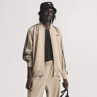 Adidas SST ADICOLOR CLASSICS Giacca da allenamento A VESTIBILITÀ AMPIA 2XL Stone Khaki / Black Adidas SST ADICOLOR CLASSICS Giacca da allenamento A VESTIBILITÀ AMPIA 2XL Stone Khaki / Black