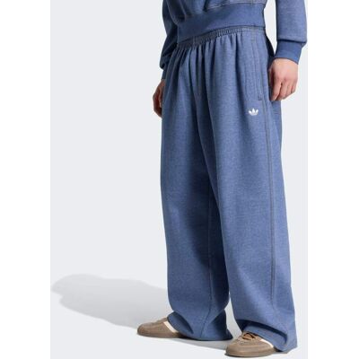 Adidas PANTALONI DEL TRIFOGLIO ESSENTIALS MELANGE OVERSIZE CON ORLO APERTO XS Crew Blue Mel Adidas PANTALONI DEL TRIFOGLIO ESSENTIALS MELANGE OVERSIZE CON ORLO APERTO XS Crew Blue Mel
