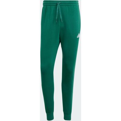 Adidas Pantaloni in pile essenziali a gamba regolare e tapered XL Collegiate Green Adidas Pantaloni in pile essenziali a gamba regolare e tapered XL Collegiate Green