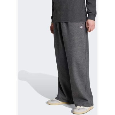 Adidas PANTALONI DEL TRIFOGLIO ESSENTIALS MELANGE OVERSIZE CON ORLO APERTO M Dark Grey Heather Adidas PANTALONI DEL TRIFOGLIO ESSENTIALS MELANGE OVERSIZE CON ORLO APERTO M Dark Grey Heather