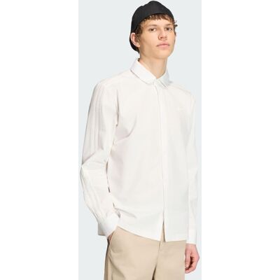 Adidas CAMICIA 3 STRISCE CON BOTTONI M Cloud White Adidas CAMICIA 3 STRISCE CON BOTTONI M Cloud White