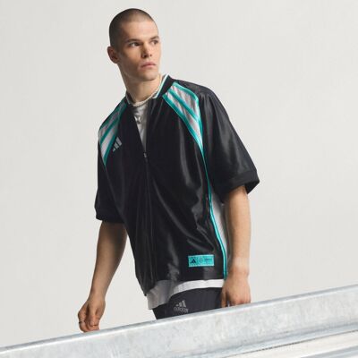 Adidas Camicia Mercedes-AMG Petronas Formula One Team Las Vegas Baseball XL Black / White Adidas Camicia Mercedes-AMG Petronas Formula One Team Las Vegas Baseball XL Black / White