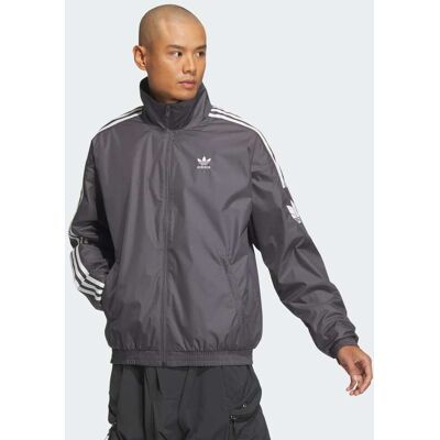Adidas Retro Trefoil Jacket (Gender Neutral) S Grey Five Adidas Retro Trefoil Jacket (Gender Neutral) S Grey Five
