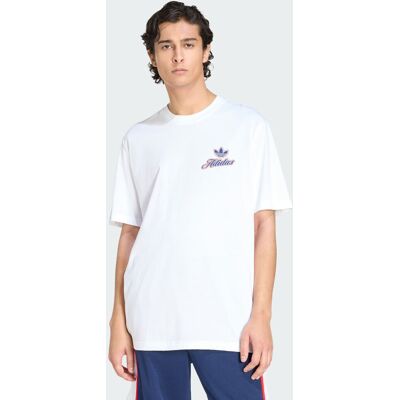Adidas T-shirt VARSITY SUMMER LEAGUE GFX L White Adidas T-shirt VARSITY SUMMER LEAGUE GFX L White