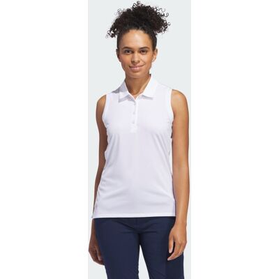 adidas Polo senza maniche Ultimate365 Solid - Bianco - Golf adidas Polo senza maniche Ultimate365 Solid - Bianco - Golf