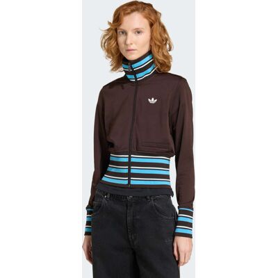 Adidas VINTAGE TT CON COSTE ALTE LAVORATE A MAGLIA Top. L Aurora Coffee Adidas VINTAGE TT CON COSTE ALTE LAVORATE A MAGLIA Top. L Aurora Coffee
