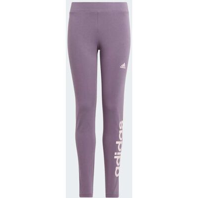 Adidas Leggings Essentials Linear Logo Cotton 11-12A Shadow Violet / Clear Pink Adidas Leggings Essentials Linear Logo Cotton 11-12A Shadow Violet / Clear Pink