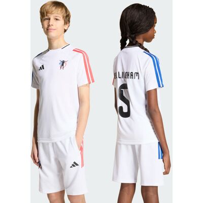 Adidas T-shirt da allenamento Jude Bellingham per bambini e bambine 9-10A White Adidas T-shirt da allenamento Jude Bellingham per bambini e bambine 9-10A White