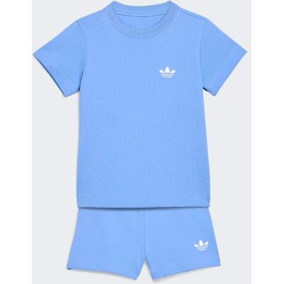 Adidas SHORT T-SHIRT SET 18-24M Blue Fusion Adidas SHORT T-SHIRT SET 18-24M Blue Fusion
