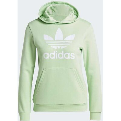 Adidas Hoodie Trefoil 9-10A Semi Green Spark Adidas Hoodie Trefoil 9-10A Semi Green Spark