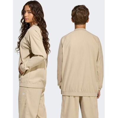 Adidas TRACK TOP SST IN VELLUTO A COSTE OVERSIZED 9-10A Stone Khaki Adidas TRACK TOP SST IN VELLUTO A COSTE OVERSIZED 9-10A Stone Khaki