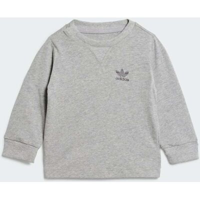 Adidas Maglia Long Sleeve Infant 3-6M Medium Grey Heather Adidas Maglia Long Sleeve Infant 3-6M Medium Grey Heather
