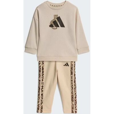 Adidas SET LEGGINGS ANIMALIER 6-9M Crystal Linen / Multicolor / Dark Brown Adidas SET LEGGINGS ANIMALIER 6-9M Crystal Linen / Multicolor / Dark Brown