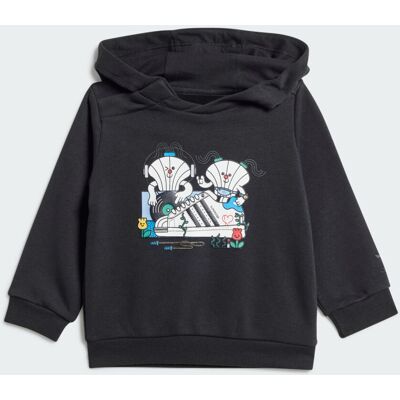 Adidas Graphics Hoodie 3-6M Black Adidas Graphics Hoodie 3-6M Black