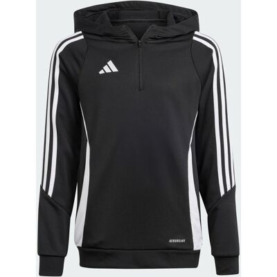 Adidas Felpa con cappuccio da allenamento Tiro 24 Junior 9-10A Black / White Adidas Felpa con cappuccio da allenamento Tiro 24 Junior 9-10A Black / White