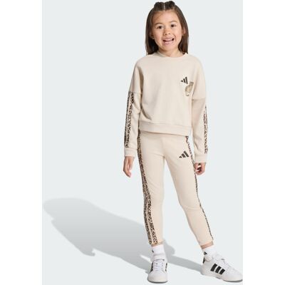 Adidas SET DI LEGGINGS ANIMALIER 18-24M Crystal Linen / Multicolor / Dark Brown Adidas SET DI LEGGINGS ANIMALIER 18-24M Crystal Linen / Multicolor / Dark Brown
