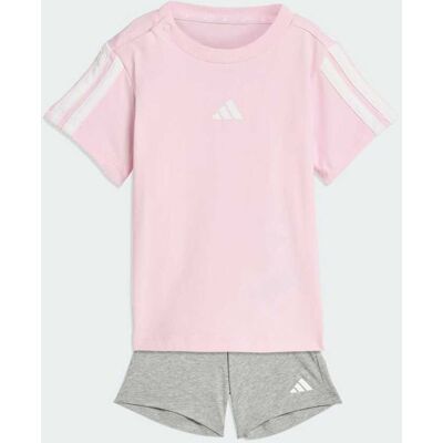 Adidas Completo Essentials Tee Infant 18-24M Clear Pink / White / White Adidas Completo Essentials Tee Infant 18-24M Clear Pink / White / White