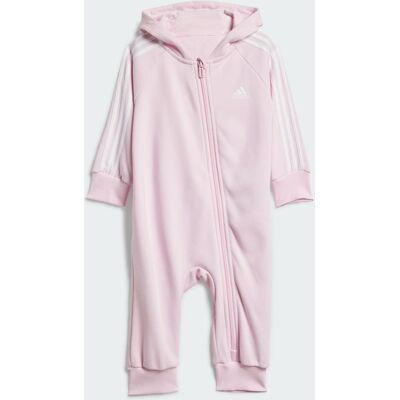 Adidas Body Essentials 3-Stripes French Terry Kids 12-18M Clear Pink / White Adidas Body Essentials 3-Stripes French Terry Kids 12-18M Clear Pink / White