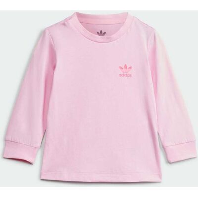 Adidas Maglia Long Sleeve 6-9M True Pink Adidas Maglia Long Sleeve 6-9M True Pink