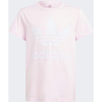 Adidas T-shirt Trefoil 9-10A Clear Pink Adidas T-shirt Trefoil 9-10A Clear Pink