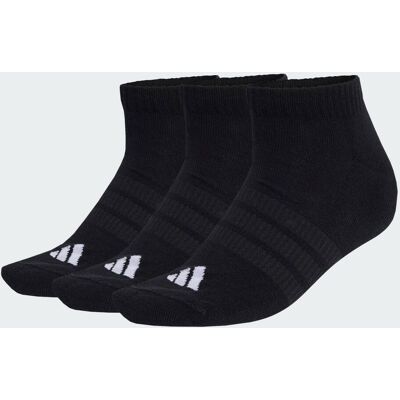 Adidas Calzini a taglio basso Cushioned Essentials confezione da 3 paia 46-48 Black / Black / White Adidas Calzini a taglio basso Cushioned Essentials confezione da 3 paia 46-48 Black / Black / White