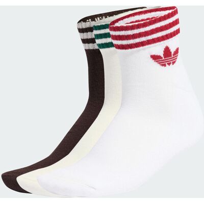 Adidas Calzini 3-Stripes (3 paia) 37-39 Off White / Aurora Coffee / White Adidas Calzini 3-Stripes (3 paia) 37-39 Off White / Aurora Coffee / White