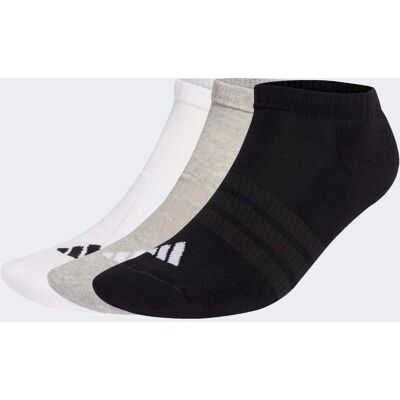 Adidas Calzini a taglio basso Cushioned Essentials confezione da 3 paia 40-42 Medium Grey Heather / White / Black Adidas Calzini a taglio basso Cushioned Essentials confezione da 3 paia 40-42 Medium Grey Heather / White / Black