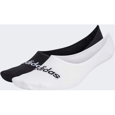Adidas Fantasmini Thin Linear Ballerina (2 Paia) 43-45 White / Black Adidas Fantasmini Thin Linear Ballerina (2 Paia) 43-45 White / Black
