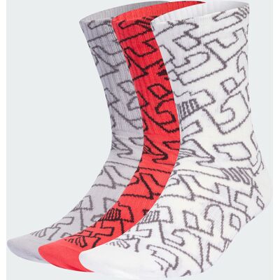 Adidas Calzettoni GERMANY AOP confezione da 3 paia 37-39 Glory Grey / Semi Lucid Red / White Adidas Calzettoni GERMANY AOP confezione da 3 paia 37-39 Glory Grey / Semi Lucid Red / White