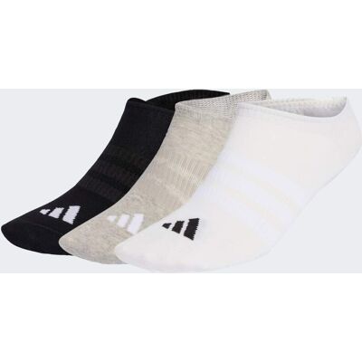 Adidas CALZINI THIN&LIGHT SPORTSWEAR NO SHOW CONFEZIONE DA 3 PAIA 43-45 Medium Grey Heather / White / Black Adidas CALZINI THIN&LIGHT SPORTSWEAR NO SHOW CONFEZIONE DA 3 PAIA 43-45 Medium Grey Heather / White / Black