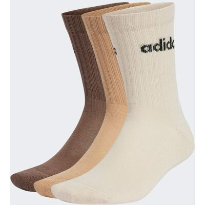 Adidas Calze Linear Cushioned (3 paia) 46-48 Brown / Magic Beige / Earth Strata Adidas Calze Linear Cushioned (3 paia) 46-48 Brown / Magic Beige / Earth Strata