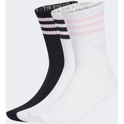Calzini adidas 3 Stripes - 3 Paia - Bianco Calzini adidas 3 Stripes - 3 Paia - Bianco