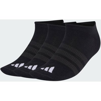 Adidas CALZINI THIN&LIGHT SPORTSWEAR NO SHOW CONFEZIONE DA 3 PAIA 46-48 Black / Black / White Adidas CALZINI THIN&LIGHT SPORTSWEAR NO SHOW CONFEZIONE DA 3 PAIA 46-48 Black / Black / White