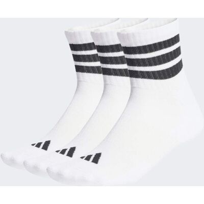 Adidas CALZINI SPORTIVI IMBOTTITI A TRE STRISCE, ALTA CAVIGLIA, CONFEZIONE DA 3 PAIA 37-39 White / Black / Black Adidas CALZINI SPORTIVI IMBOTTITI A TRE STRISCE, ALTA CAVIGLIA, CONFEZIONE DA 3 PAIA 37-39 White / Black / Black