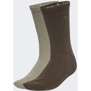 Adidas Calze Two-toned (2 paia) 43-45 Silver Pebble / Shadow Olive Adidas Calze Two-toned (2 paia) 43-45 Silver Pebble / Shadow Olive