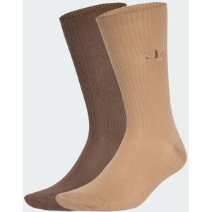 Adidas Calze Crew Everyday Icons (confezione da due paia) 40-42 Warm Sandstone / Earth Strata Adidas Calze Crew Everyday Icons (confezione da due paia) 40-42 Warm Sandstone / Earth Strata