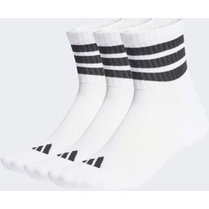 Adidas CALZINI SPORTIVI IMBOTTITI A TRE STRISCE, ALTA CAVIGLIA, CONFEZIONE DA 3 PAIA 40-42 White / Black / Black Adidas CALZINI SPORTIVI IMBOTTITI A TRE STRISCE, ALTA CAVIGLIA, CONFEZIONE DA 3 PAIA 40-42 White / Black / Black
